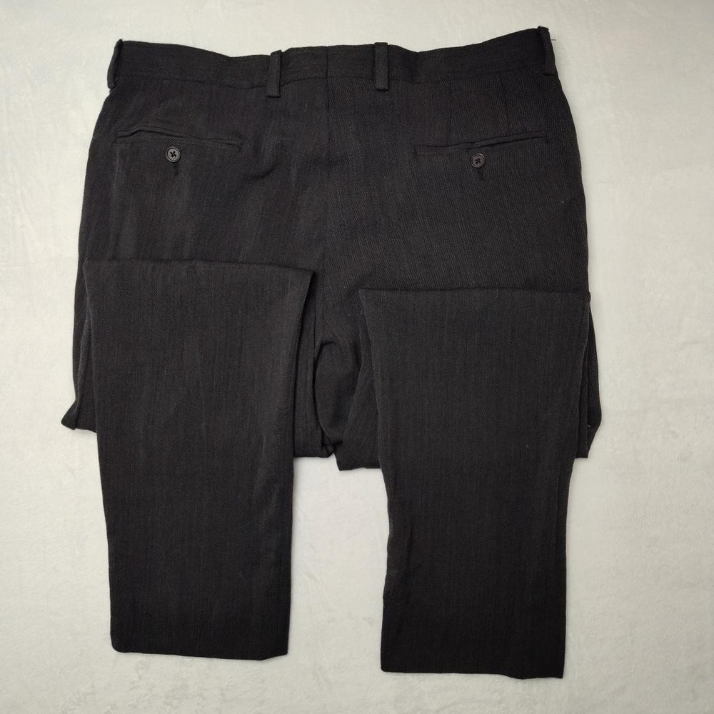 Ted Baker Pants Mens 36x29 Gray Julian Wool Dress Slacks Tailored Office Work - Picture 6 of 14